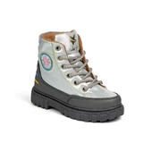 Kız Çocuk Gümüş Platin İçi Kürklü Termo Taban Suya Soğuğa Dayanıklı Günlük Rahat Bot - 2