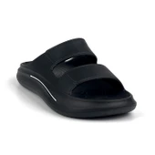 Erkek Siyah Rahat Kaymaz Taban Hafif Günlük Plaj Terlik thumbnail 1