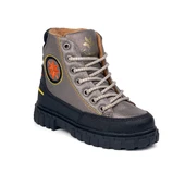 Erkek Çocuk Platin Siyah İçi Kürklü Termo Taban Suya Soğuğa Dayanıklı Günlük Rahat Bot - 2