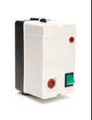 Emas HJ21A25UN HJ Serisi 25A 220-230V/50-60HZ Anahtar+Reset Buton+Sinyalli 7,30-10,20A Termikli Kutulu Kontaktör - 1