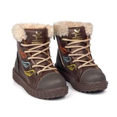 Kız Çocuk Kahve İçi Kürklü Termo Taban Suya Soğuğa Dayanıklı Günlük Rahat Bot thumbnail 1