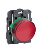 Schneider XB5AVB4 22 mm Ledli Kırmızı Sinyal Lambası 24V - 1