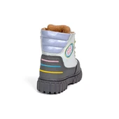 Kız Çocuk Gümüş Platin İçi Kürklü Termo Taban Suya Soğuğa Dayanıklı Günlük Rahat Bot - 4