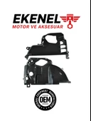 Honda Spacy 110 Hava Yönlendirme Kapağı Takım OEM - 1