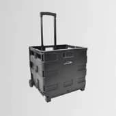 Nurgaz Katlanır Tekerlekli Kamp Kasası Siyah NGC139 - 1