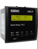 Gemo AR2-P-230VAC-10D2A-RTC Panel Tipi "Ladder Logic" ile Programlanabilir Akıllı Röle / PLC - 1
