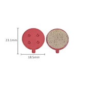 XIOAMI PRO/PRO2 DLHE BP-23 FREN BALATASI 2 TAKIM 4 AD - 1