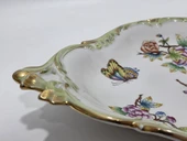 Herend 7515 Kraliçe Victoria VBO El Boyama Porselen Dekoratif Tabak - 5