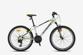 KRON XC 75 24 JANT ÇOCUK BİSİKLETİ MAT GRİ SİYAH NEON SARI - 1