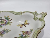 Herend 7515 Kraliçe Victoria VBO El Boyama Porselen Dekoratif Tabak - 4