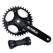 SUN RUN 32T 170MM TEKLİ AYNAKOL HOOLLOW TECH GÖBEK DAHİL - 1
