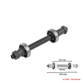 PRORİDE RULMANLI ARKA GÖBEK MİLİ 185MM QR UYUMLU - 1