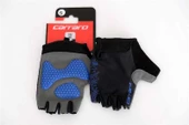 CARRARO KISA PARMAK BİSİKLET ELDİVENİ MAVİ LARGE - 1