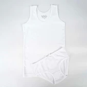 Katamino Fierza Geniş Askılı Atlet Slip Takım K128515 Beyaz - 1