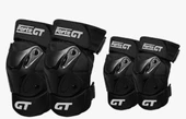 TEX 800972 Yetişkin Dizlik Dirseklik Koruma Seti Siyah - 1
