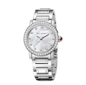 Bvlgari Saat, 33MM Sedef Saat, Bvlgari Sedef Otomatik Kadın Saati Model BBL33WSDS - 1