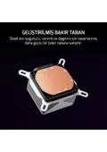 GamePower Skadi Square 360 ARGB Beyaz (RGB Borulu) 360mm Cpu Sıvı Soğutma - 8