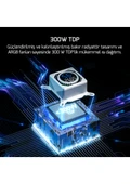 GamePower Skadi Square 360 ARGB Beyaz (RGB Borulu) 360mm Cpu Sıvı Soğutma - 6