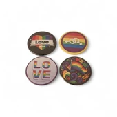 LGBT Rozet Set 1 - 4'lü LGBT Rozet - 2