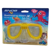 Snob Kartelada Çocuk Maske Gözlük 3+ (Sarı Şeffaf) - 1