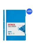 Norex Telli Dosya Mavi 50'li Royaleks-DER.UL50T-130 - 1