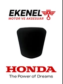 Honda PCX 125 (2018–2020) Depo Kapağı Orijinal - 1