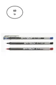 Pensan 0,7 Mm My-Tech Tükenmez Kalem Renkli 60'lı - 1