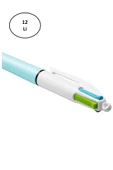 Bic Tükenmez Kalem Fun Mekanizmalı 4 Renk 12'li - 2
