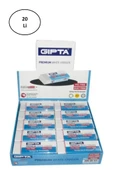 Gıpta Silgi 20'Li Pvc Dust Free Beyaz 4-K252200-5001 20'li - 1