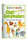 Çıkartmalı Çizgi Çalışmaları - Hayvanlar - 1