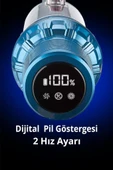 Kiwi KVC-4041 Şarjlı Lityum Pilli Bldc Motor 2si 1 Arada El Süpürgesi ve Dik Süpürge Mavi - 6