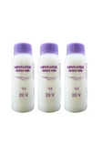 3 Adet Oksidan Krem Saç Boya Sıvısı 6'lık 20 volüme 60 ml - 1