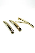 3 Adet Metal Klasik Saç Tokası Orijinal 9 cm - 2