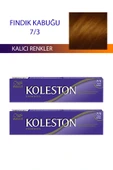 2 Adet Single Tüp Boya Saç Boyası Fındık Kabuğu 7/3 - 1