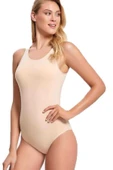 Elit Life Geniş Askılı Kadın Dikişsiz Çıtçıtlı Slip Body Ten 878 - 4