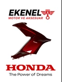 Honda PCX 125-150 (2014–2017) Sağ Grenaj Kırmızı | Orijinal Yan Kaporta - 1