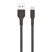 Force Cb431t Hasır Örgü Ve Ekstra Güçlendirilmiş Silikon Başlıklı Type-c Usb Hızlı Şarj Ve Data Kablo - 2