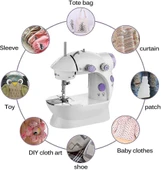 Mini Ev Dikiş Makinesi Pedallı Sewing Machine - 4