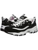 Skechers D'Lites Siyah Beyaz Erkek Spor Ayakkabı - 4
