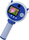 Hd Kamera Karikatür Tripodlu Çocuk Dijital Kamera Fotoğraf Makinası 1080p Video Kaydedici 2.0 İnç - 1