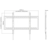 reflecta PLANO Flat 100-9060 60"-100" Curved veye  Düzl Ekran Aparatı - 2