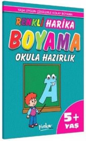 Renkli Harika Boyama +5 Okula Hazırlık - 1