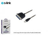 S-link Swapp SW-U614 Siyah 1.5 USB to Parallel (CN36M) Kablo - 7