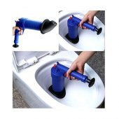 Air Blaster Hava Basınçlı Lavabo Tuvalet Klozet Gider Açıcı Pompa - 1