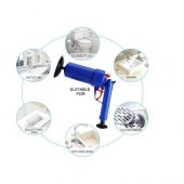 Air Blaster Hava Basınçlı Lavabo Tuvalet Klozet Gider Açıcı Pompa - 5