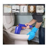 Air Blaster Hava Basınçlı Lavabo Tuvalet Klozet Gider Açıcı Pompa - 9