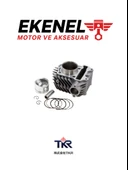 Honda Fizy 125 Silindir Seti TKR | TKR Üretimi Yüksek Kalite Silindir Takımı - 1