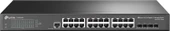 TP-LINK TL-SG3428 24 PORT GIGABIT+4XGIGABIT SFP UPLINK L2+ YÖNETİLEBİLİR RACKMOUNT SWITCH - 1