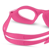 Swimmer Buğu Yapmaz Yüzücü Gözlüğü UV Korumalı Silikon Yüzme Havuz Deniz Gözlüğü Pembe - 4