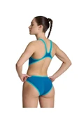 Arena Women's Arena One Biglogo One Piece Bayan Yüzücü Mayo Mavi - 2